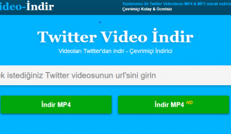 Twitter Video İndirme İşlemi