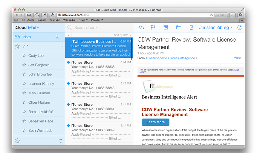 icloud mail