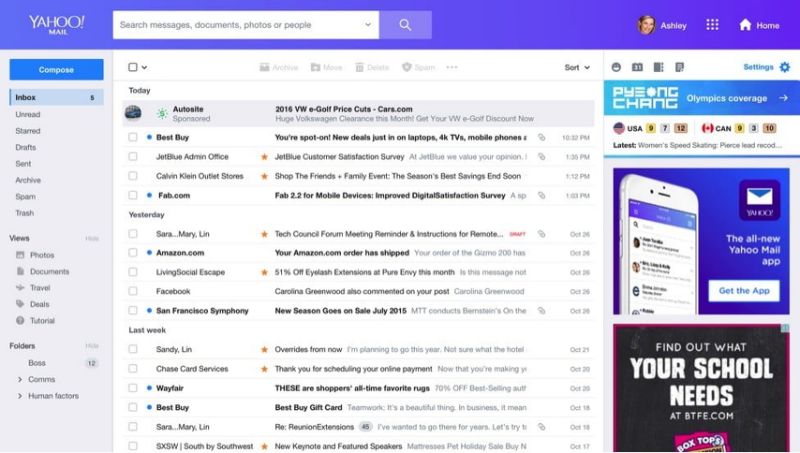 yahoo mail