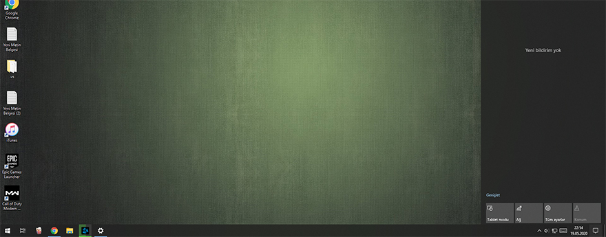 windows 10, bildirim