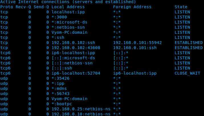Netstat nedir? NetStat Komutları